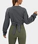 custom crop sweatshirt